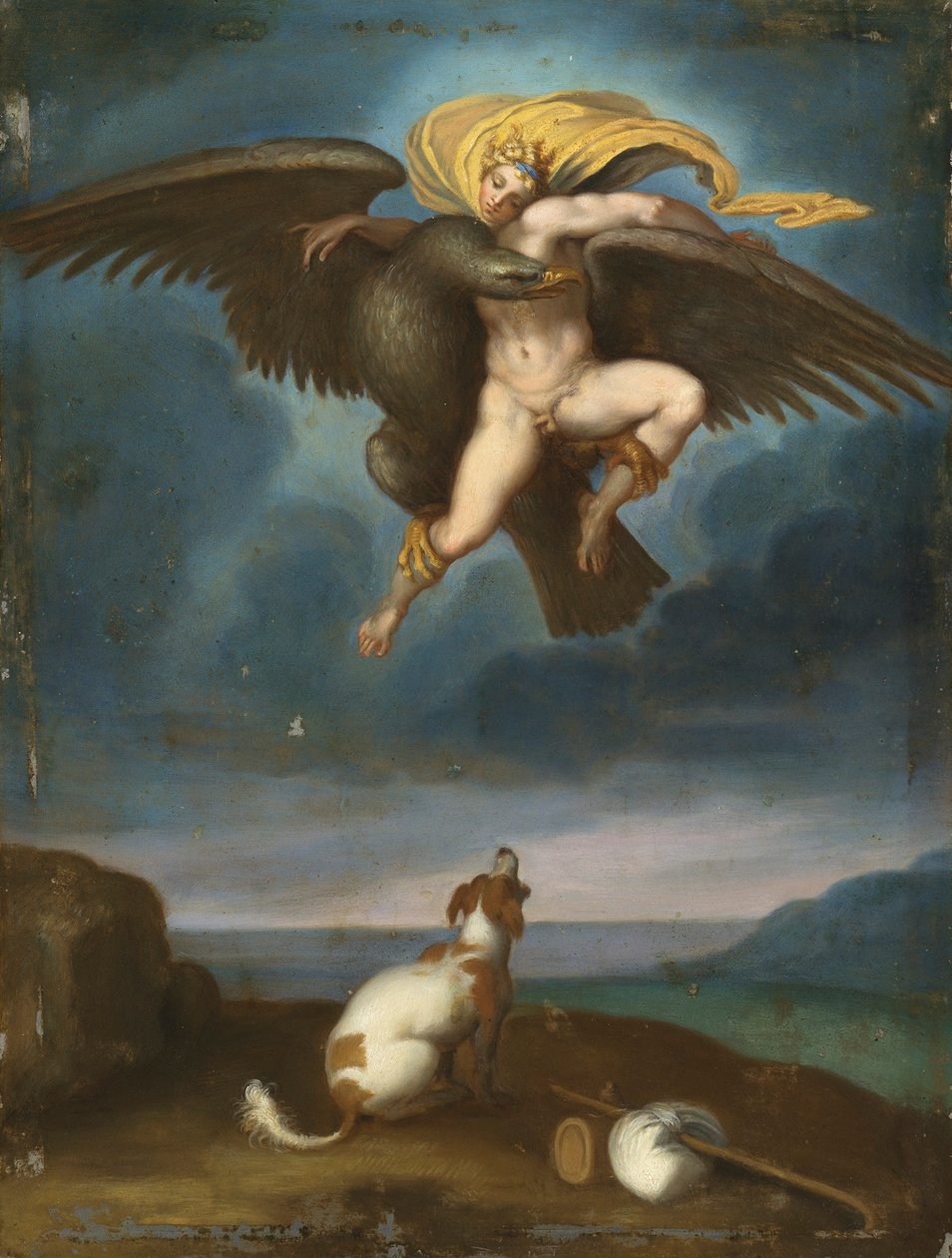 Giovanni Battista Naldini Michelangelo után - Ganümédész megerőszakolása 2020 NYR 18715 0044 alkotó: Unbekannter Künstler