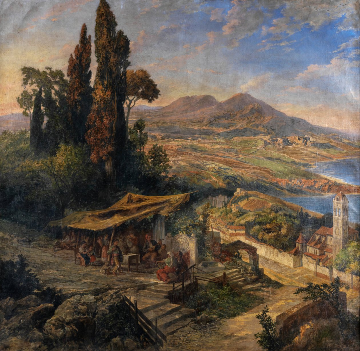 Nápolyi öböl 19c alkotó: Unbekannter Künstler