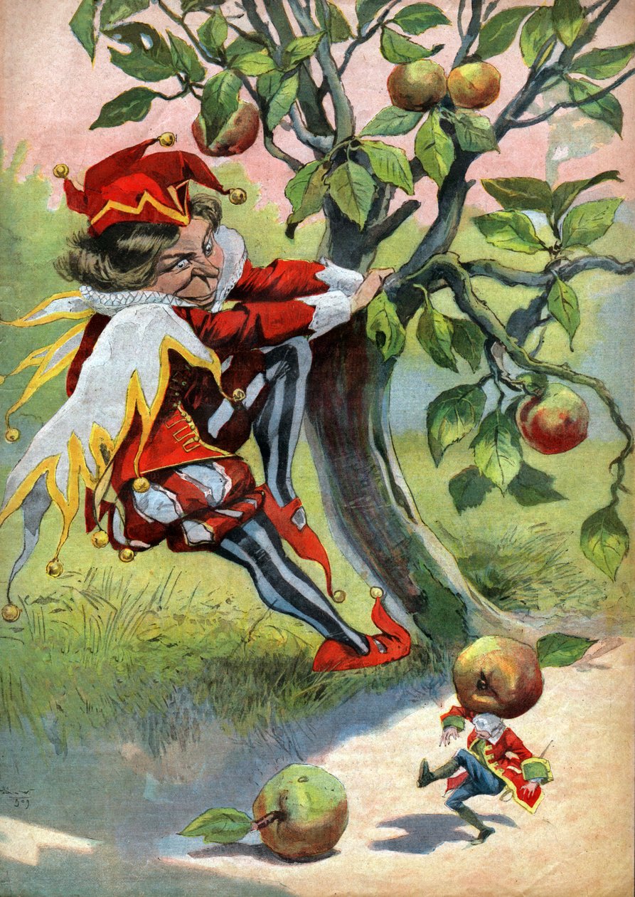 Gulliver. (illusztráció, 1910 körül) alkotó: Unbekannter Künstler