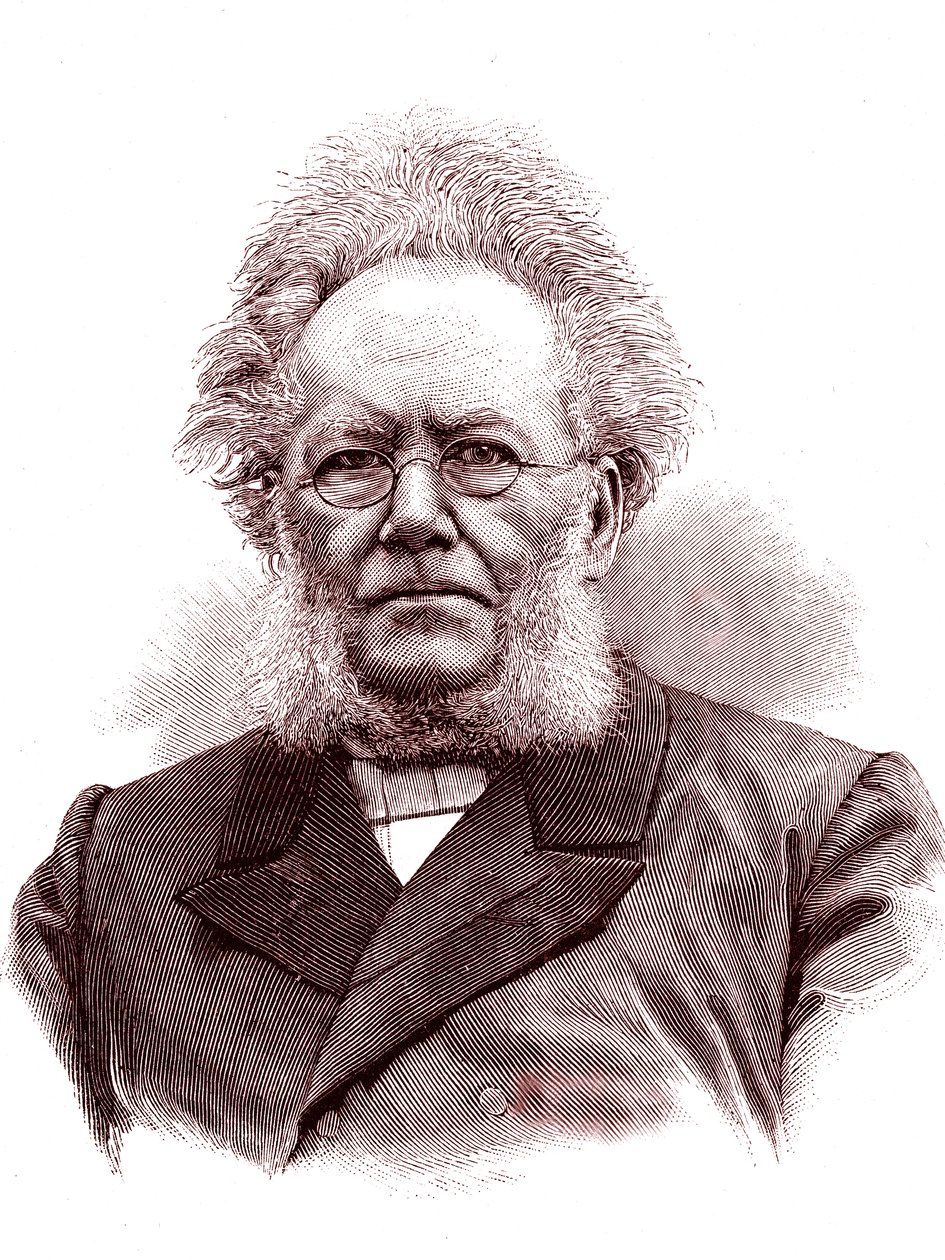 Henrik Ibsen alkotó: Unbekannter Künstler