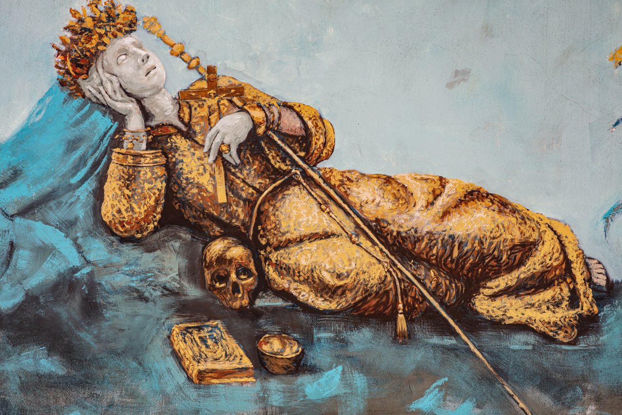 Szent Rozália, Igor Scalisi Palminteri. Ballaro. Palermo alkotó: Benjamin Baud