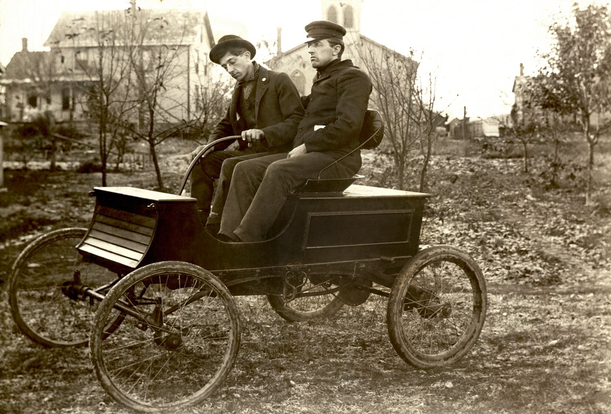 Hull Brothers Automobile, Egyesült Államok, 1903 körül (f/w fotó) alkotó: Nicolas Liez
