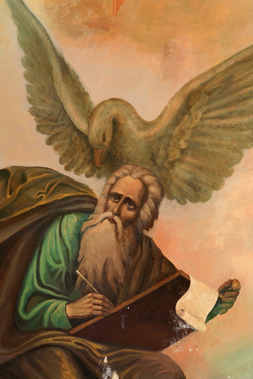 Ikon az Aghiou Pavlou kolostorban az Athos-hegyen, Saint John Grece alkotó: Unbekannt