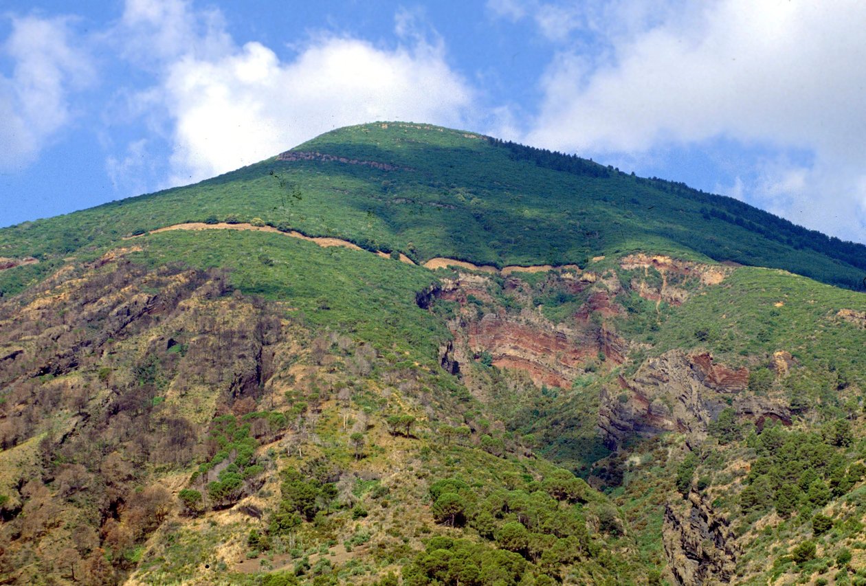 Ile de Salina (Messina) 1995.07. Le Monte dei Porri (859 m) alkotó: Alec Hunter