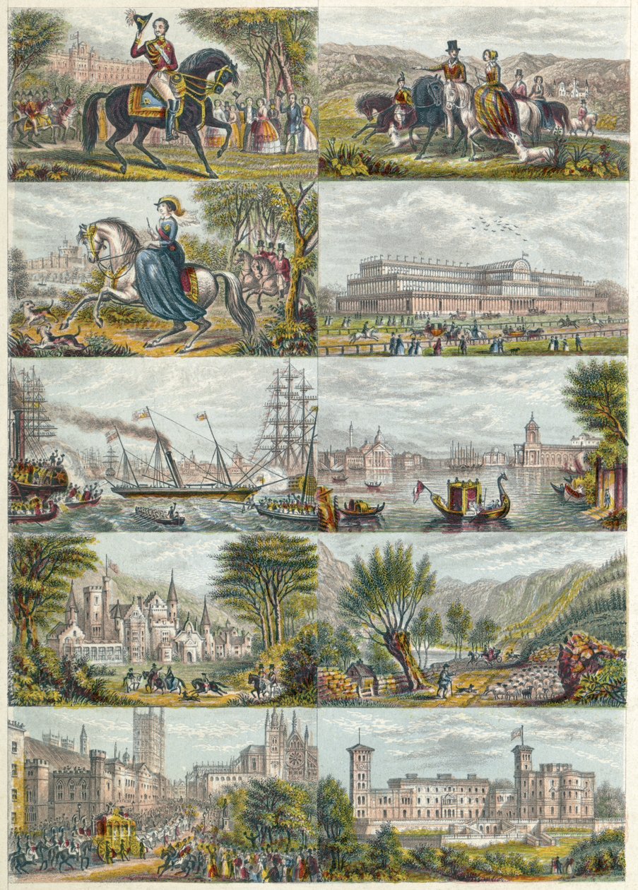 Az illusztrációk 1851-ből származnak alkotó: Unbekannter Künstler