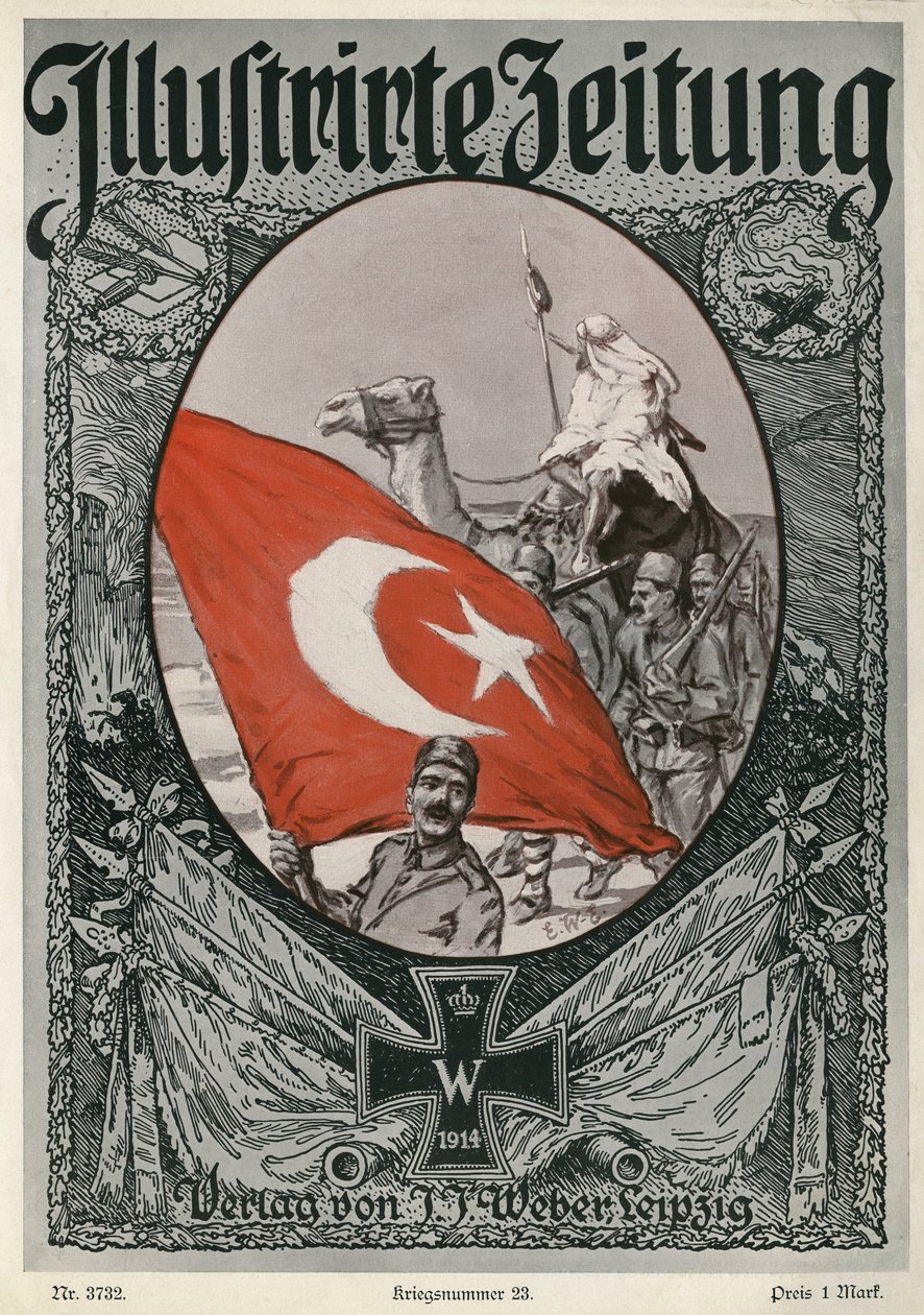 Illustrirte Zeitung: címlap, 1915. január 7. alkotó: Unbekannter Künstler