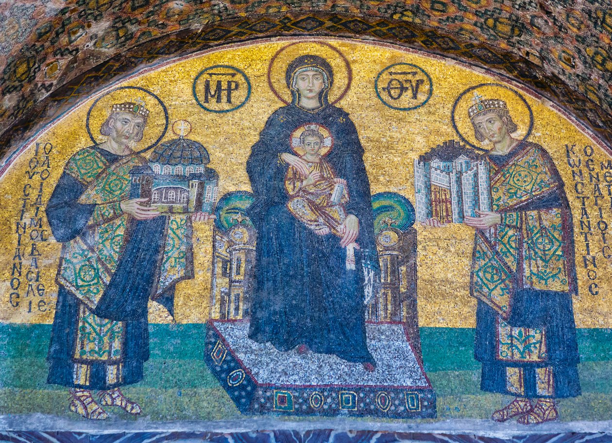 Isztambul, Törökország, Hagia Sophia vagy Hagia Sophia (fotó) alkotó: Unbekannt