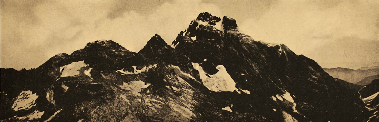 Italikus tájak az Isteni komédiában: "Monviso" (VI. rész, 49-51) alkotó: Unbekannter Künstler