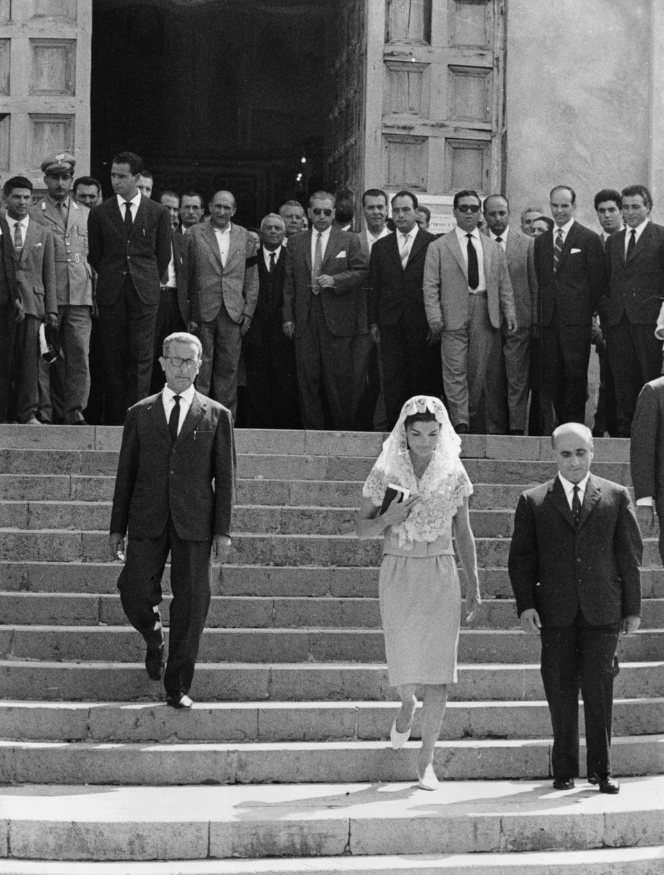Jacqueline Kennedy Olaszországban. alkotó: Unbekannt