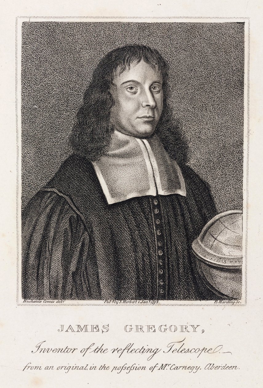 James Gregory skót matematikus, 1670 körül alkotó: Unbekannt