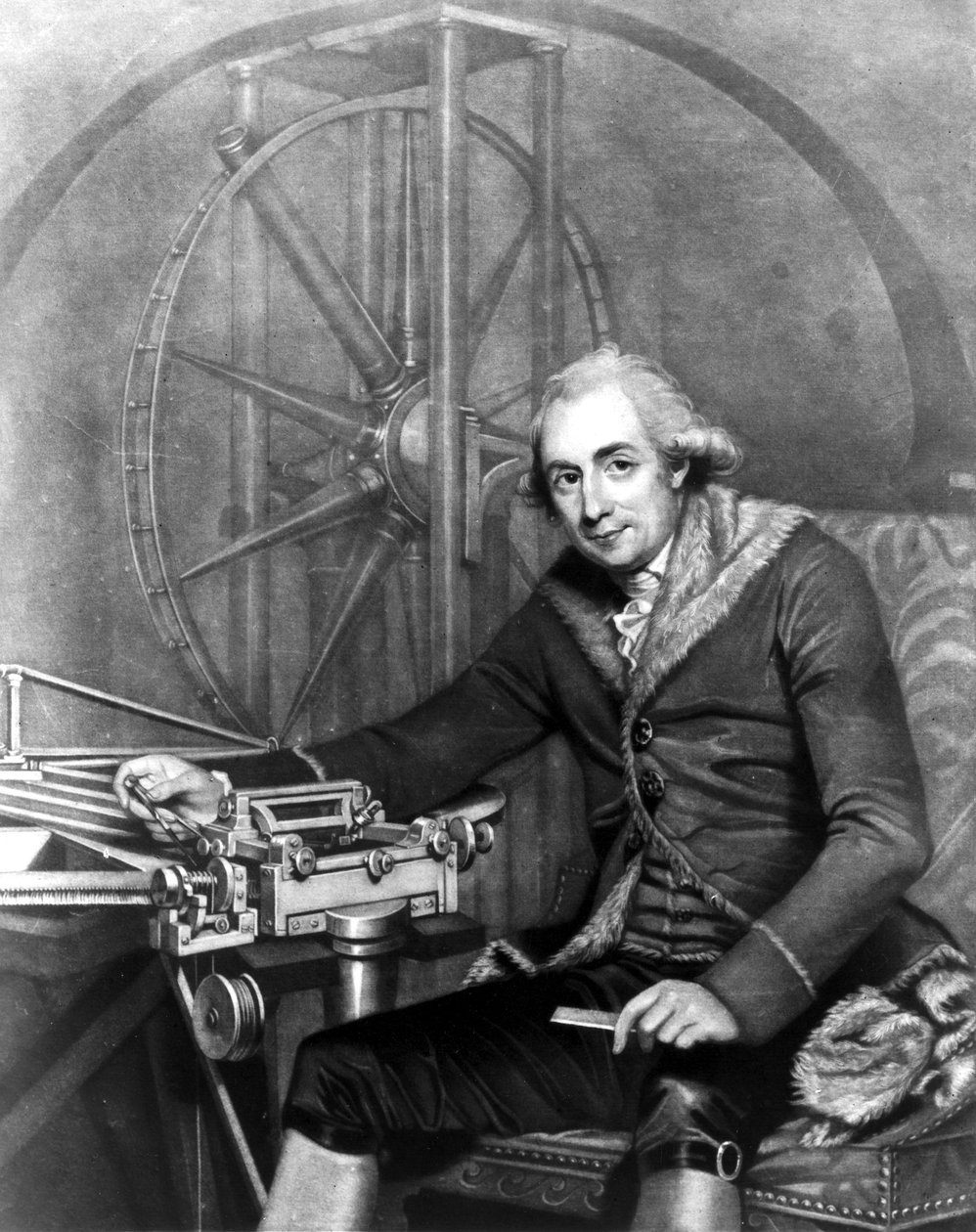 Jesse Ramsden angol hangszerkészítő, 1780 körül alkotó: Unbekannt