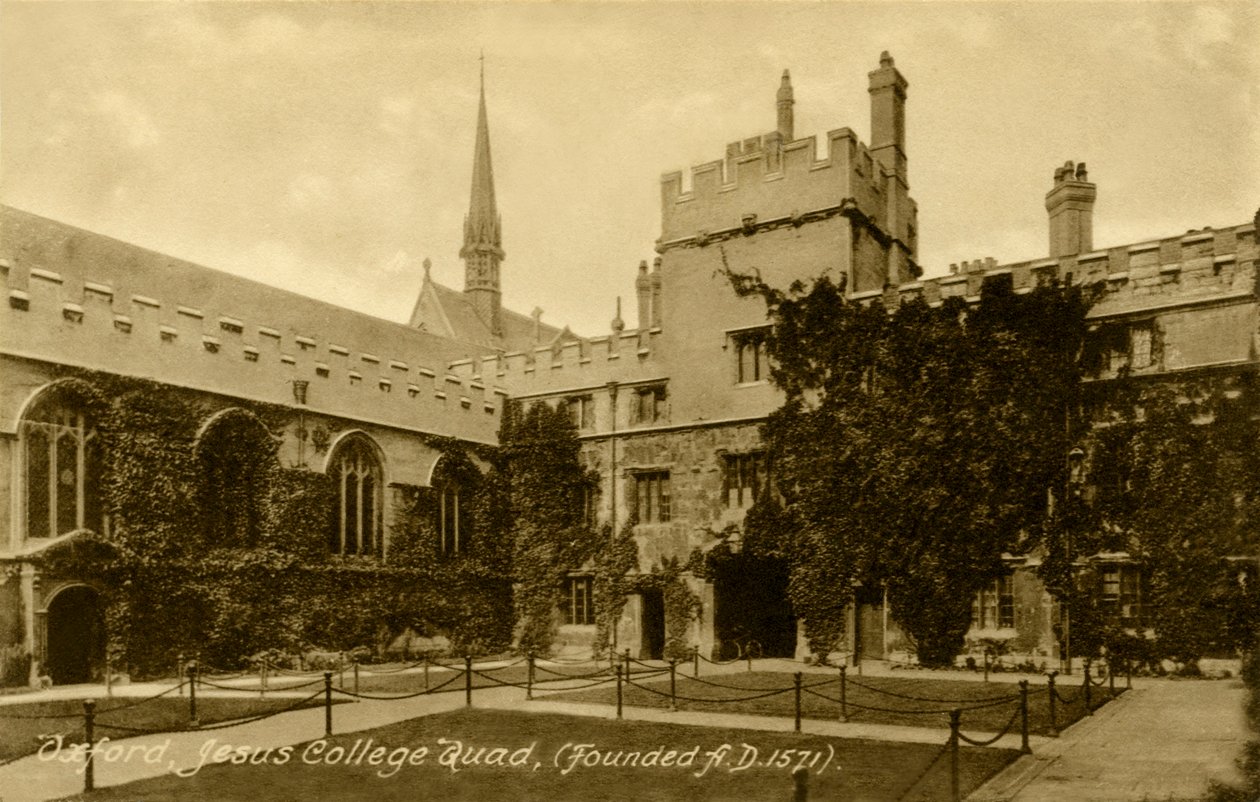 Jesus College, Oxford alkotó: Unbekannter Künstler