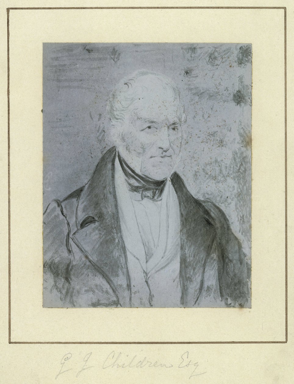 John George Children, angol tudós, 1841 alkotó: Unbekannt