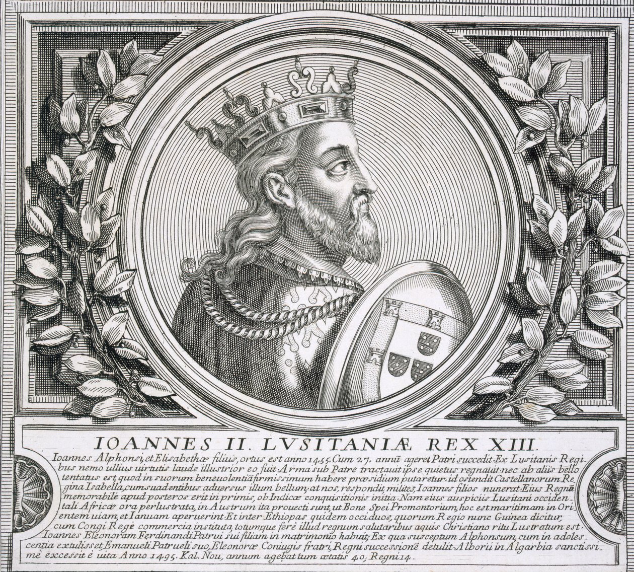 II. János portugál (litho) alkotó: Unbekannt