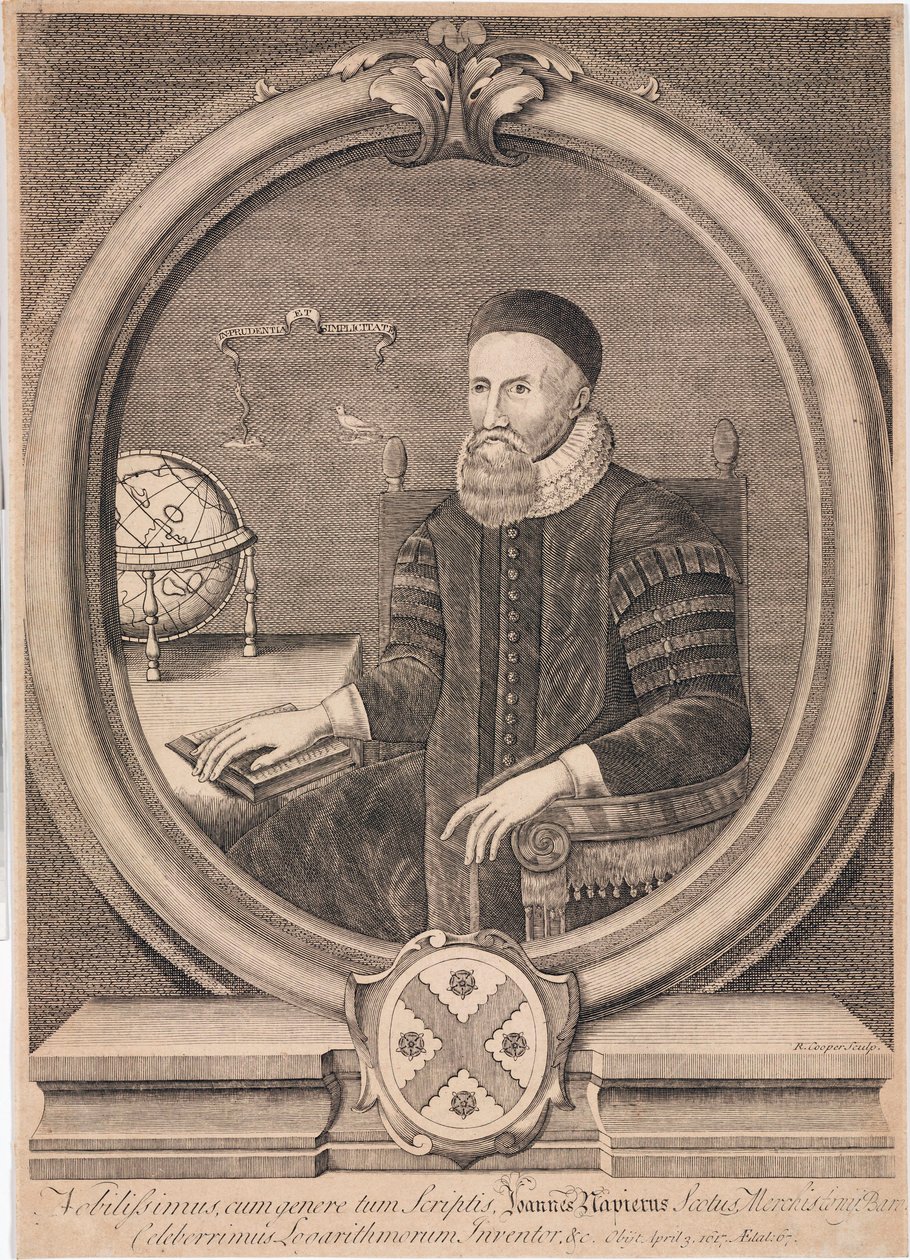 John Napier skót matematikus, 1600 körül alkotó: Unbekannt