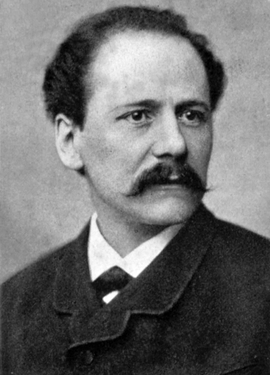 Jules Massenet, 1900 körül (fekete-fehér fotó) alkotó: Unbekannter Künstler