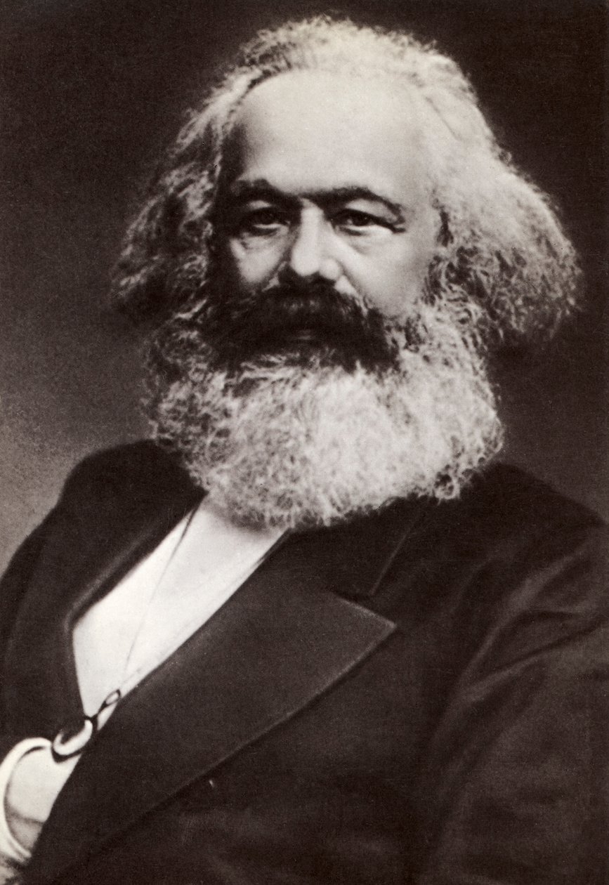 Karl Marx portréja alkotó: Unbekannter Künstler