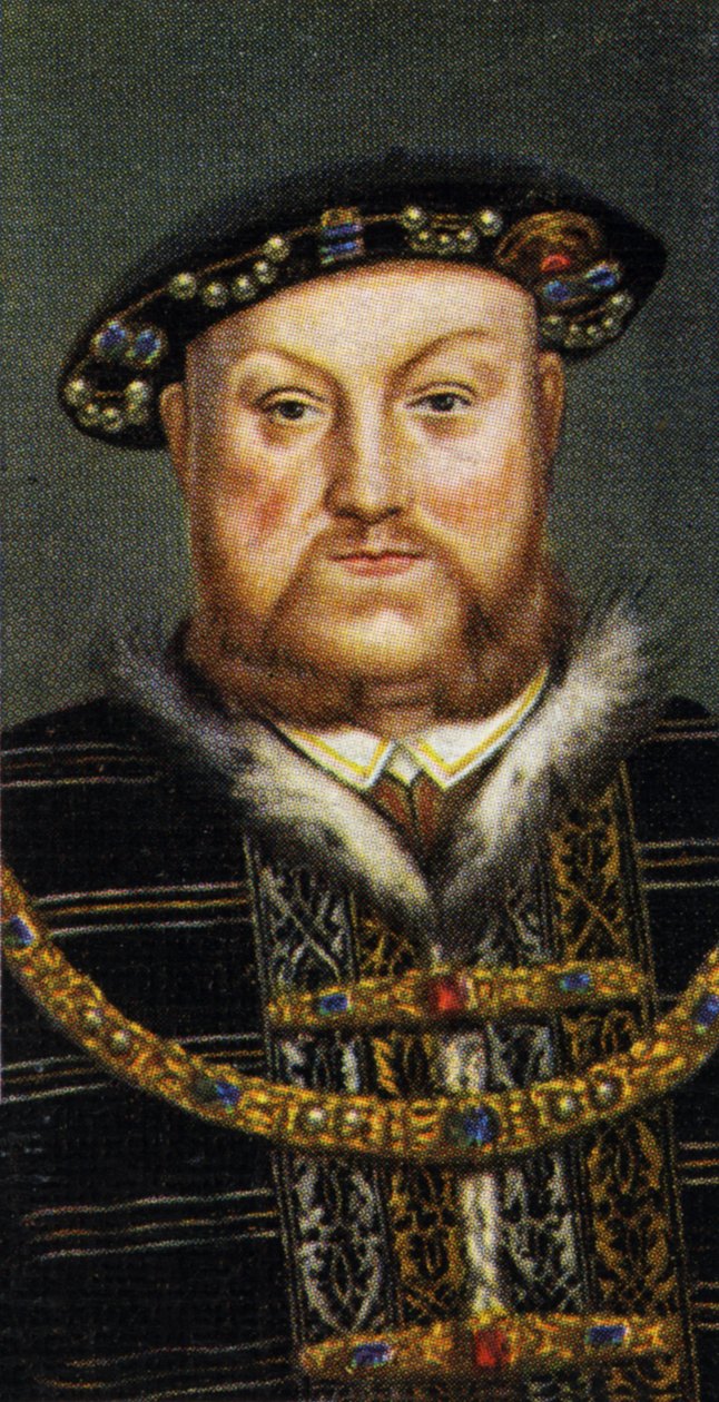 VIII. Henrik király portréja alkotó: Unbekannter Künstler