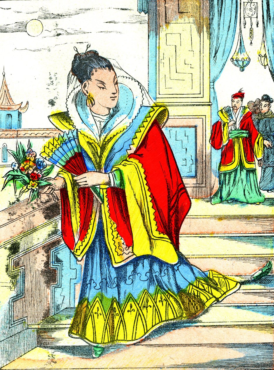 La Cendrillon Japonaise" - A japán Hamupipőke. alkotó: Unbekannter Künstler