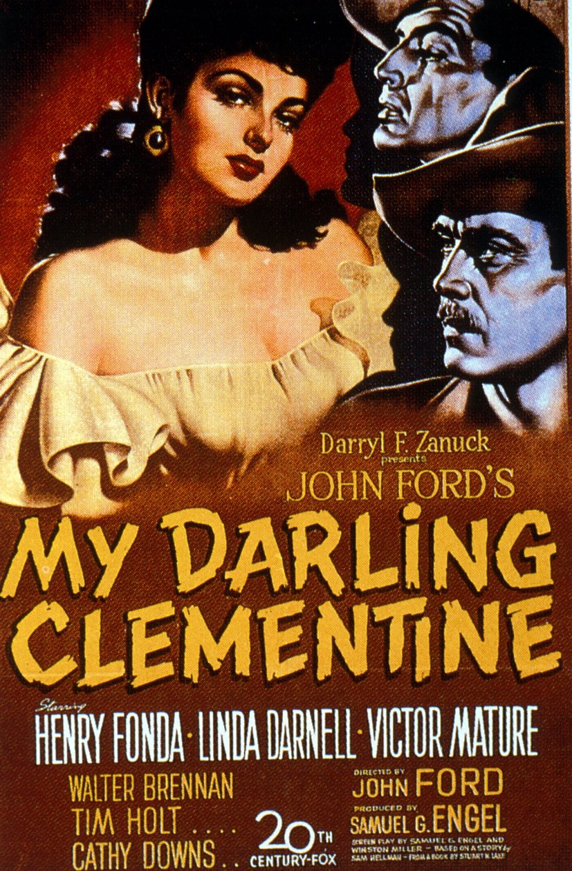 My Darling Clementine, JohnFord Henry Fondával, Linda Darnell-lel 1946 alkotó: Unbekannt