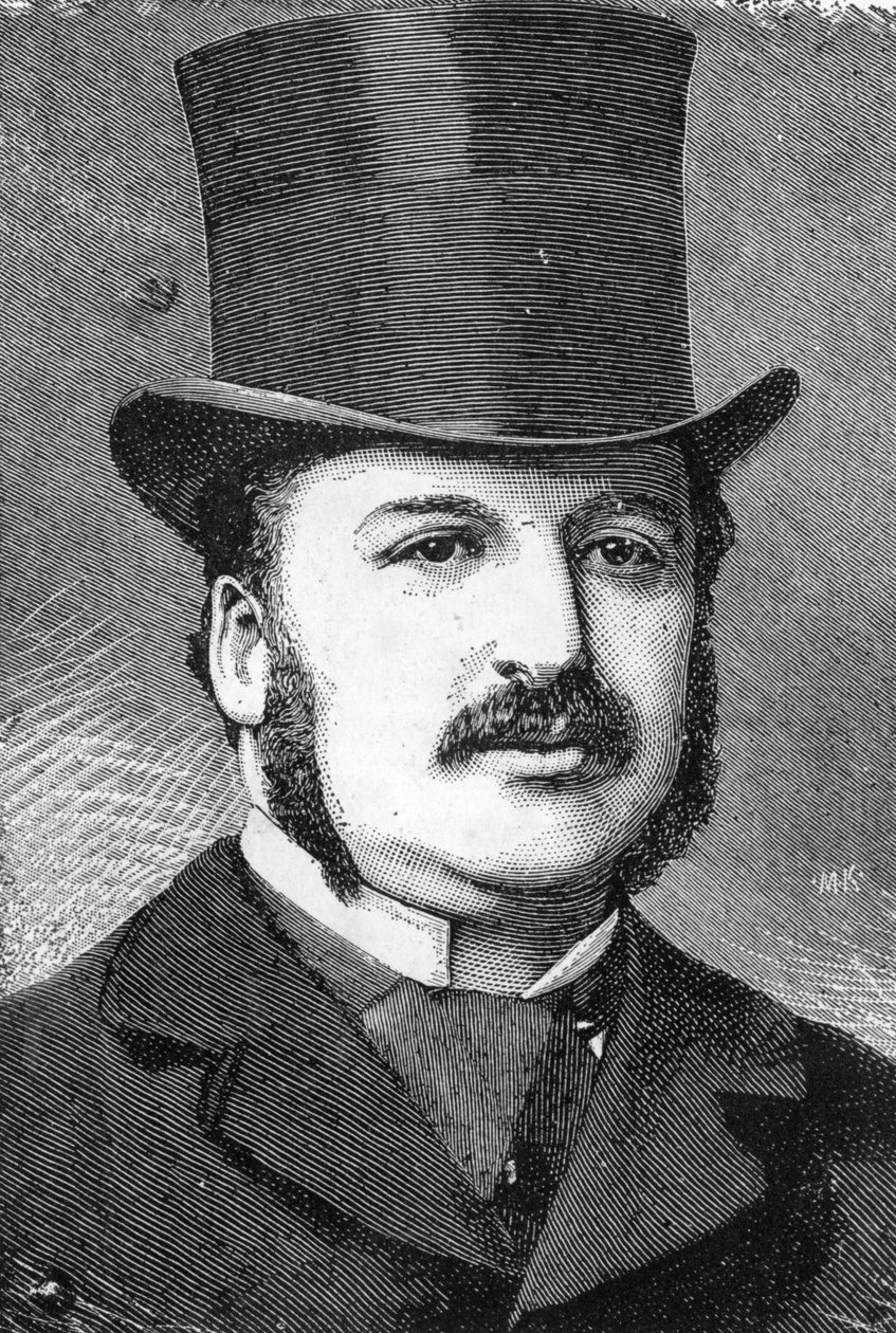 Leopold de Rothschild (litho) alkotó: Leopold Blonder