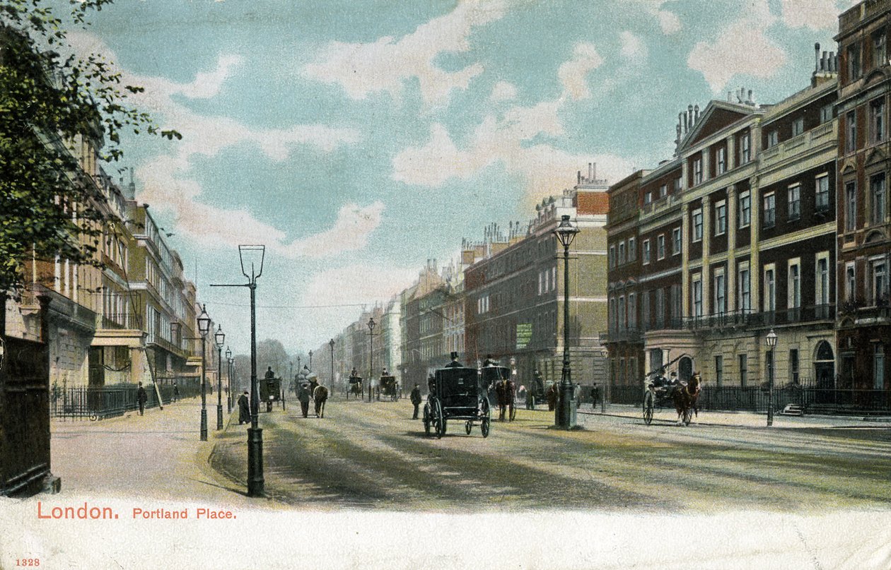 London - Portland Place alkotó: Unbekannter Künstler