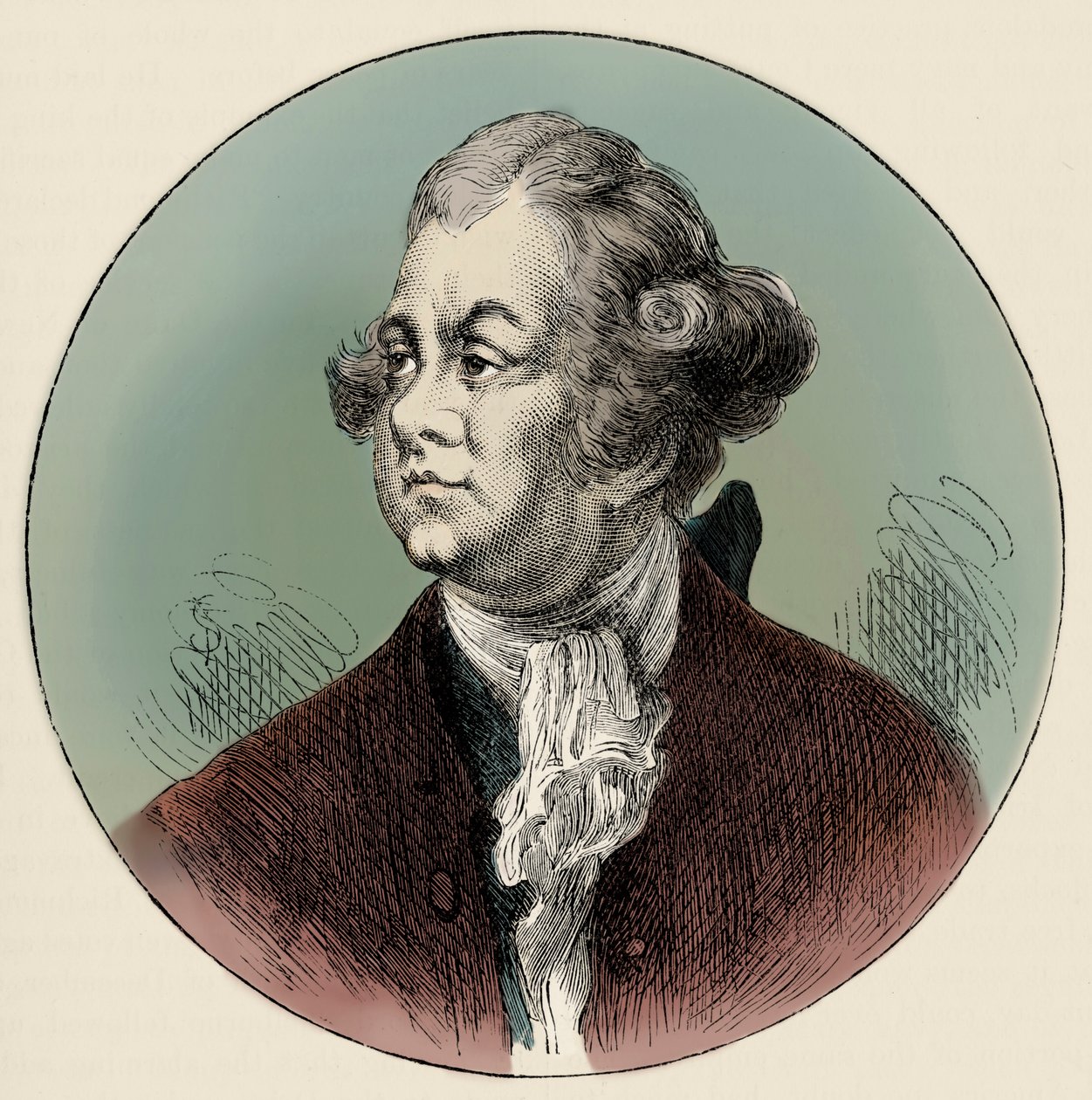Lord Frederick North – portré alkotó: Unbekannter Künstler
