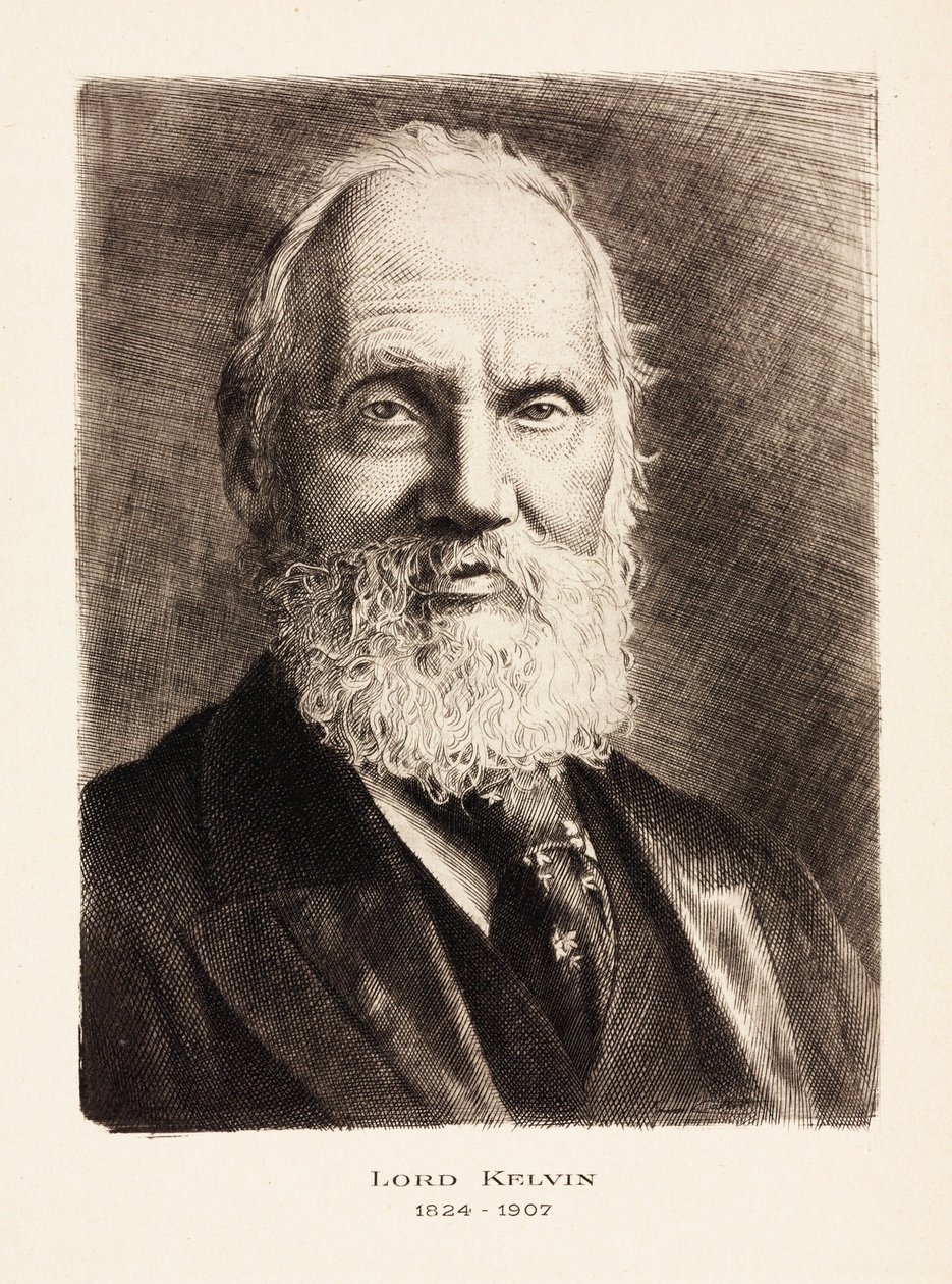 Lord Kelvin skót mérnök, matematikus és fizikus, 1900 körül alkotó: Unbekannt