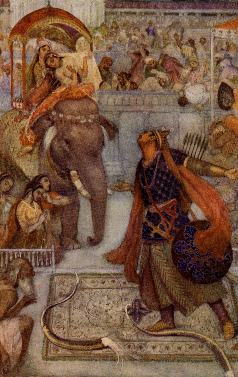 Lord Rama eltörte Shiva íját alkotó: Unbekannter Künstler