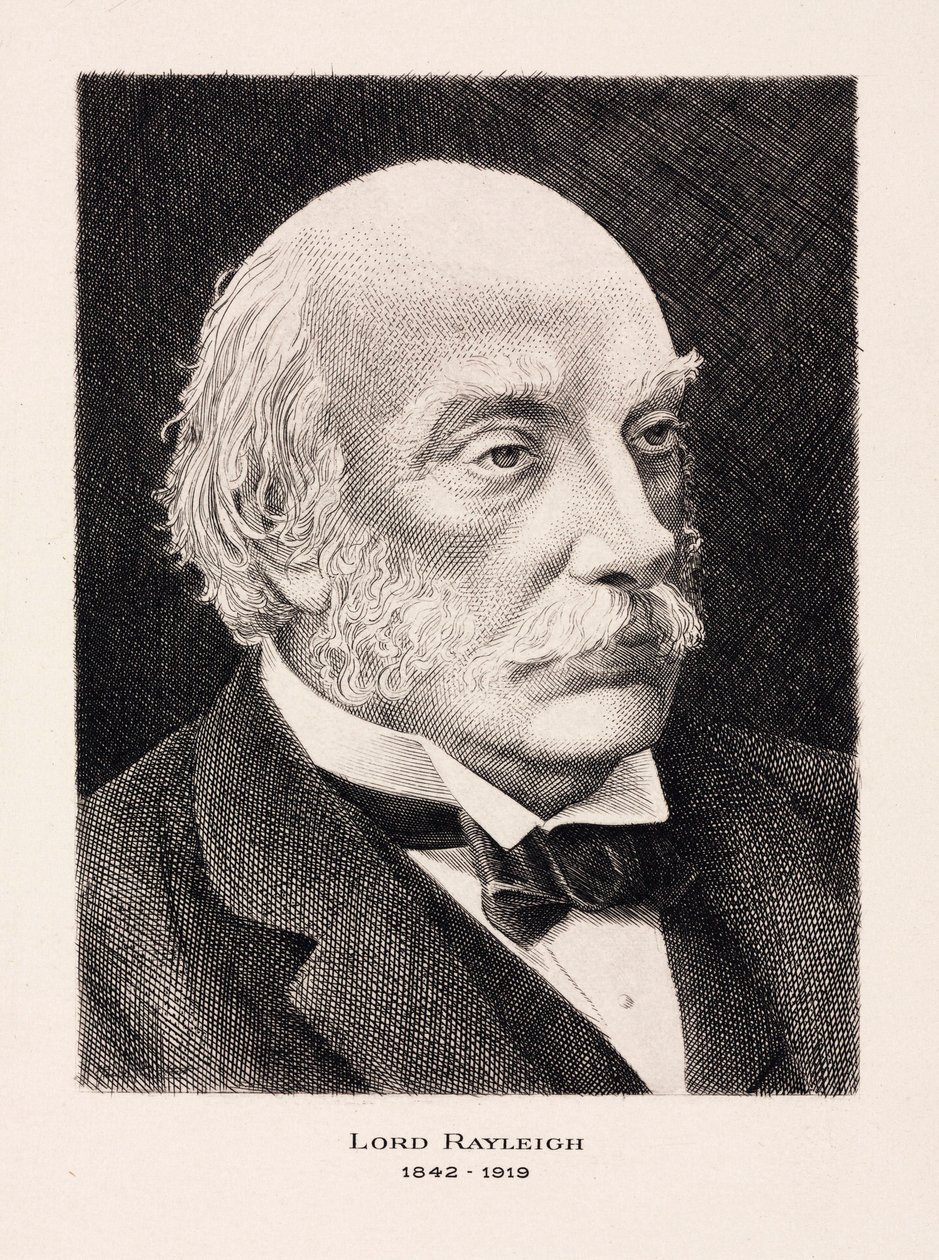 Lord Rayleigh angol matematikus és fizikus alkotó: Unbekannt
