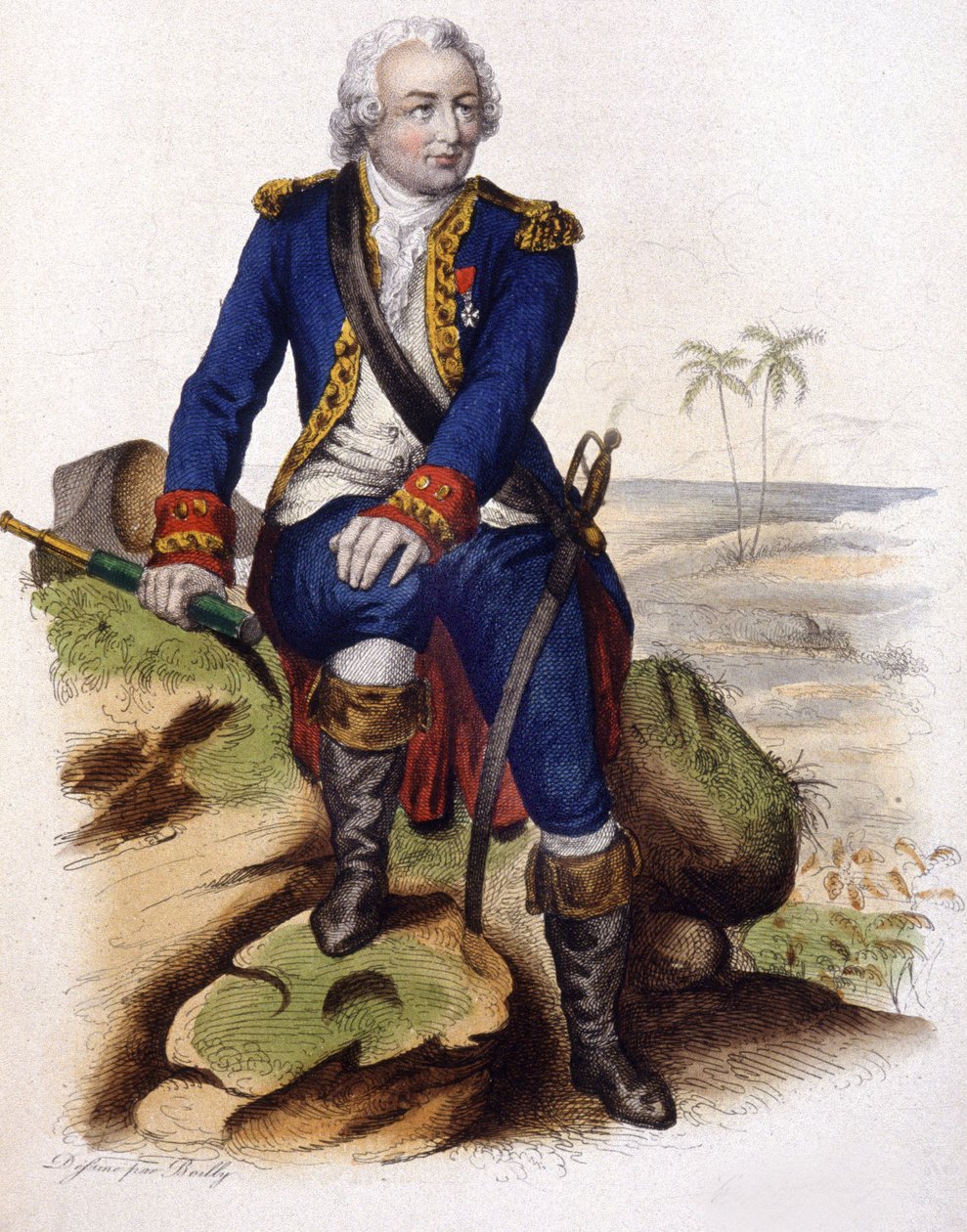 Louis-Antoine de Bougainville alkotó: Unbekannter Künstler