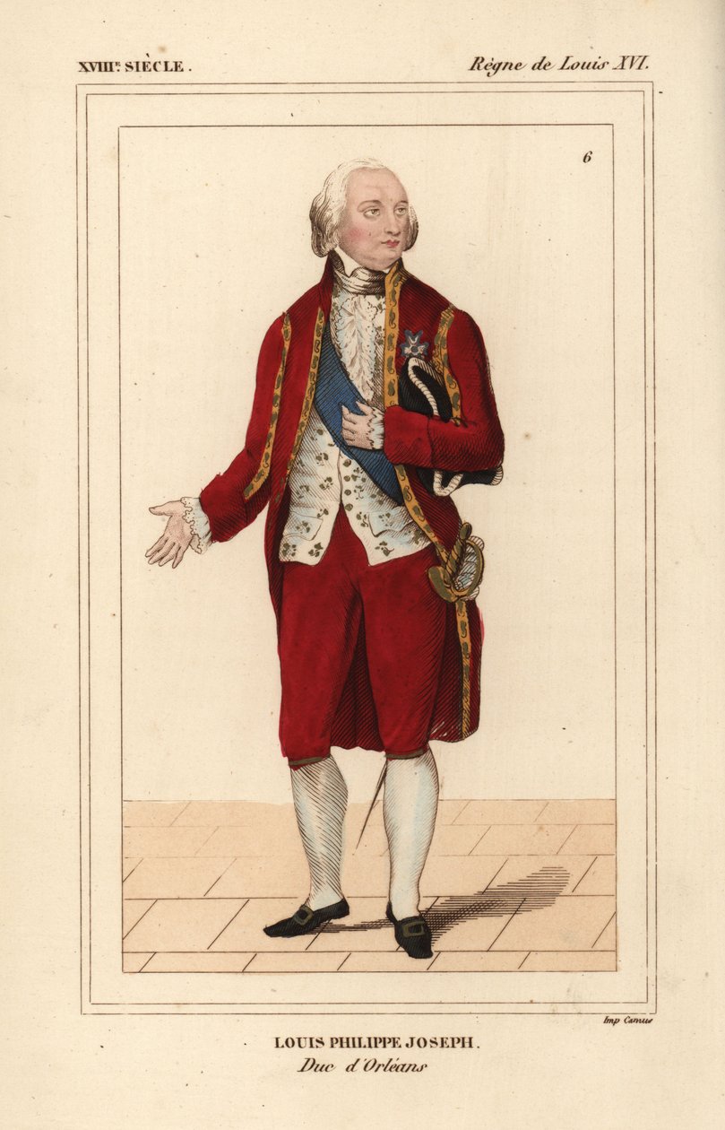 Louis Philippe Joseph, Orleans hercege alkotó: Unbekannter Künstler