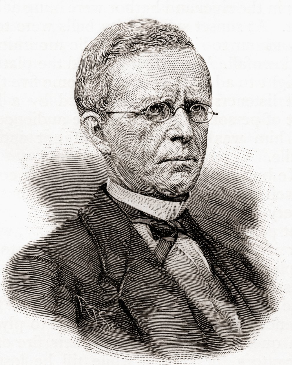 Lyman Trumbull, a The Century Magazine-tól, 1887-ben megjelent (metszet) alkotó: Unbekannter Künstler