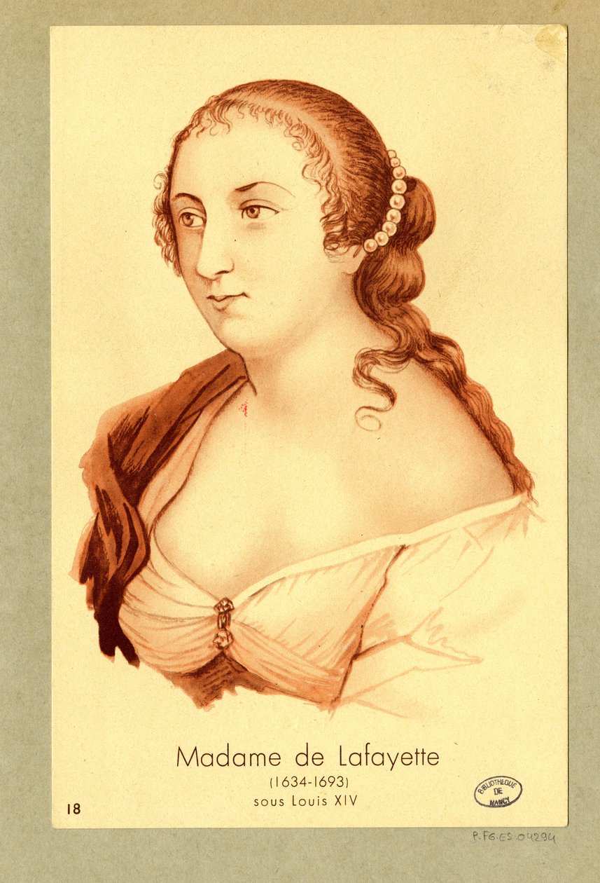 Madame de Lafayette alkotó: Unbekannter Künstler