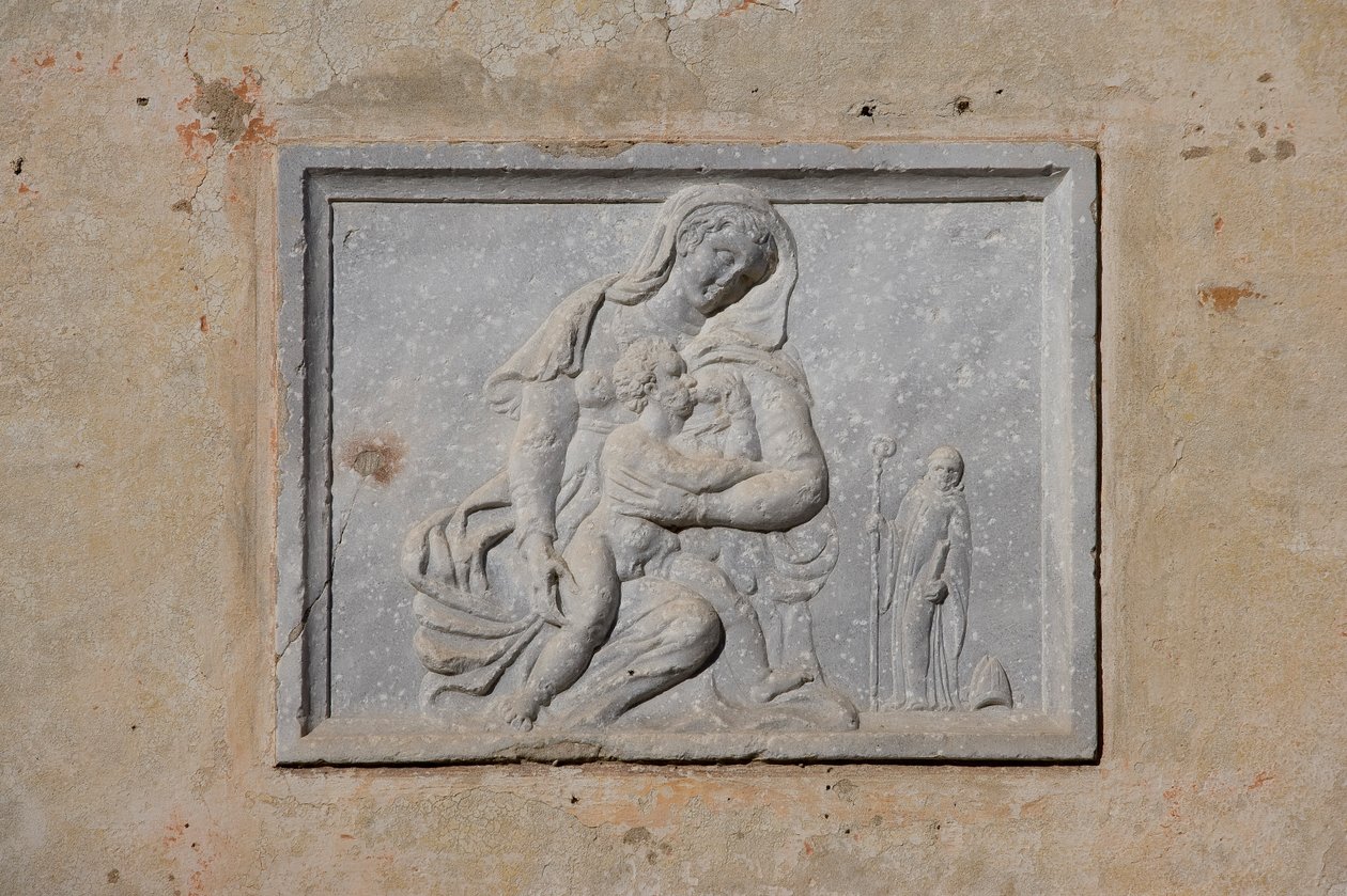 Madonna, Santa Maria del Pero apátság, Monastier, Veneto, Olaszország (fotó) alkotó: Nicolas Liez