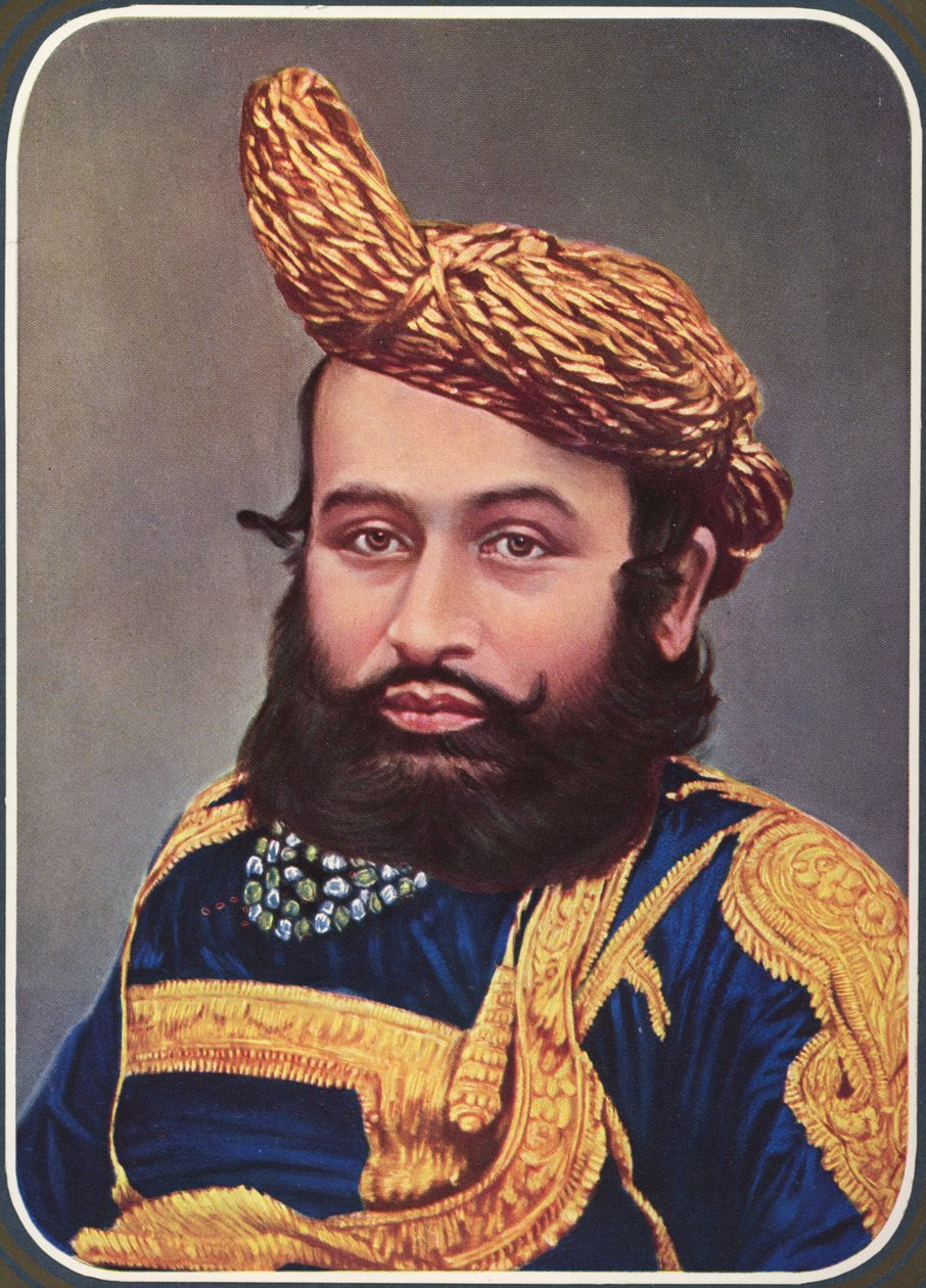 Mahabat Khan II ; 1851 - 1882 ; Junagadh ; Gudzsarát ; India alkotó: Unbekannter Künstler
