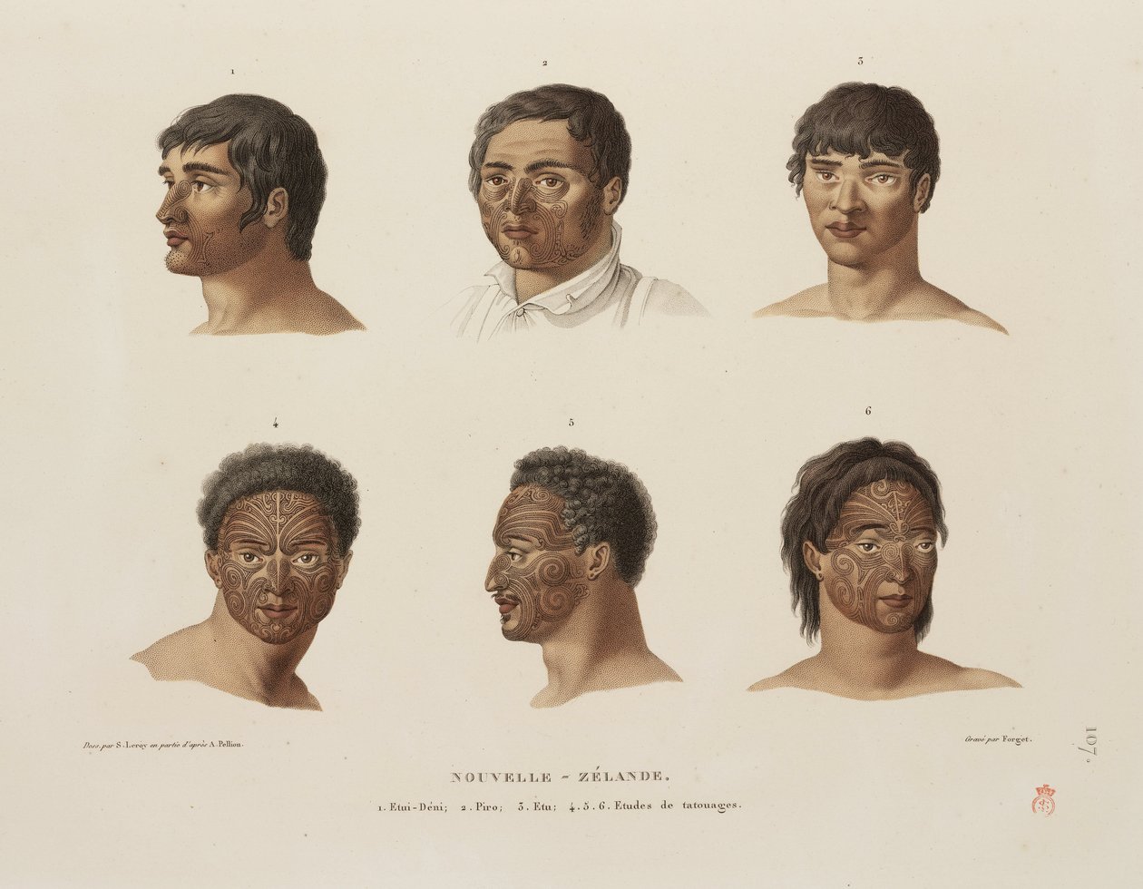 Maori tetoválások alkotó: Unbekannt