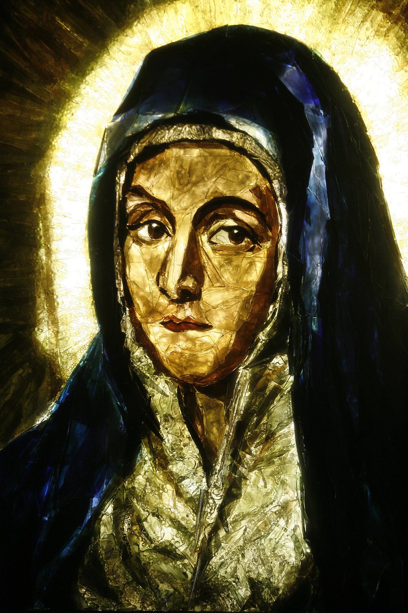 Mater Dolorosa (részlet): El Greco, Lourdes, Franciaország alkotó: Unbekannt