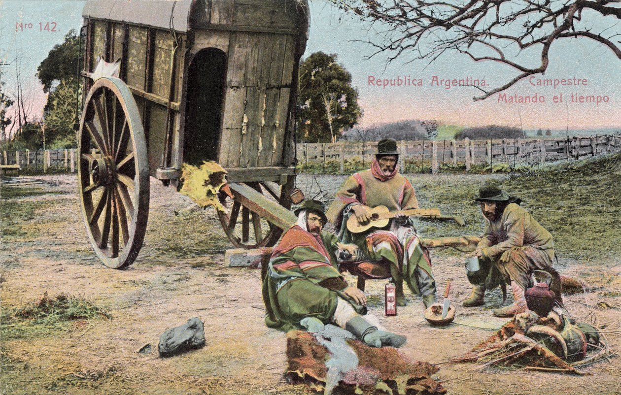 Matiando del Tiempo, Argentína, 1910 körül (képeslap) alkotó: Unbekannter Künstler