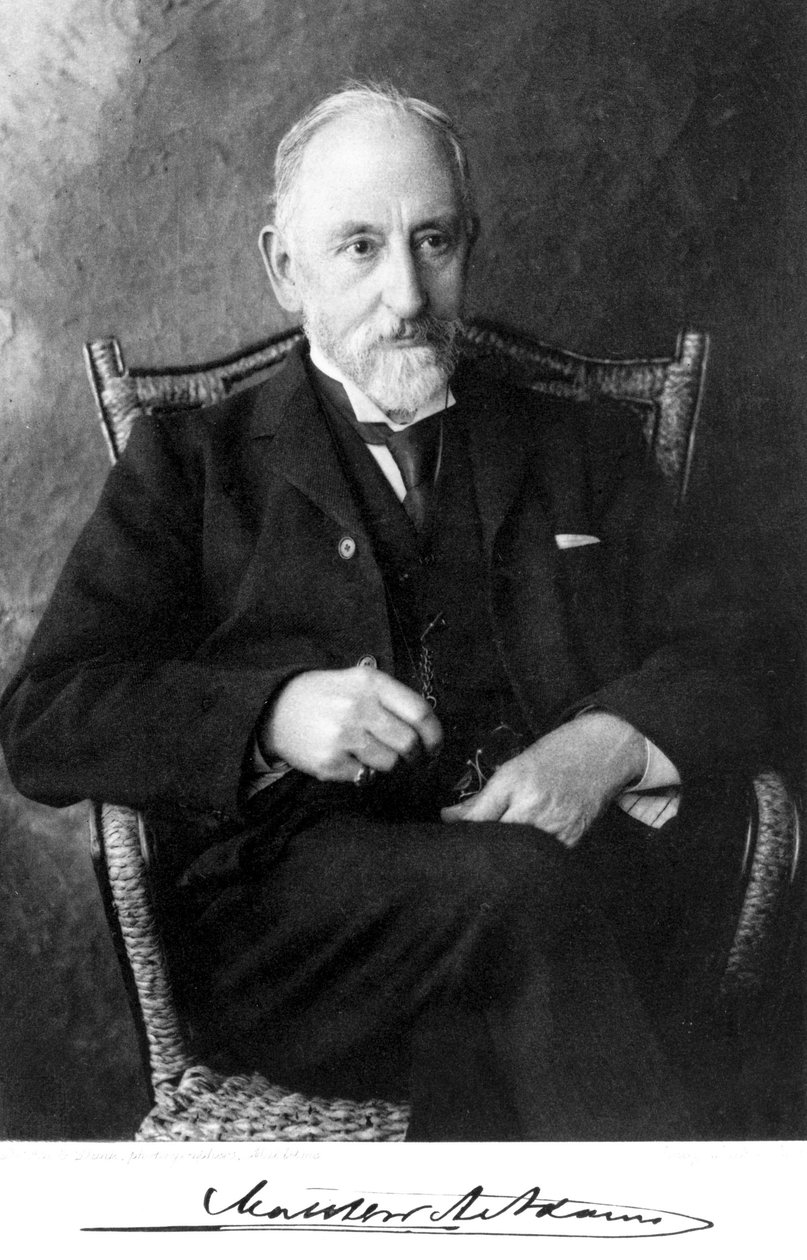 Matthew Algernon Adams, brit szemész, 1900 körül alkotó: Unbekannt