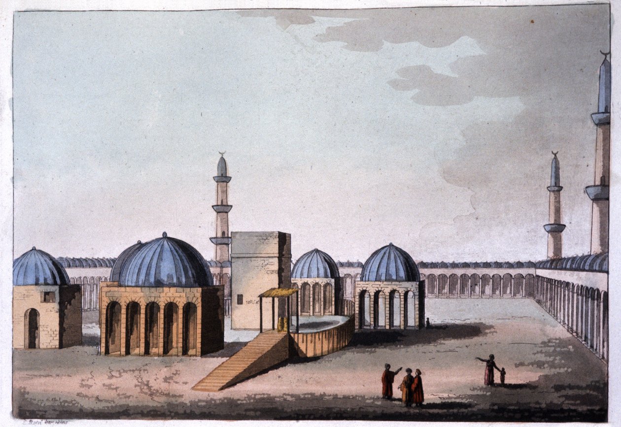 Mekka, 1810 körül (metszet) alkotó: Unbekannter Künstler