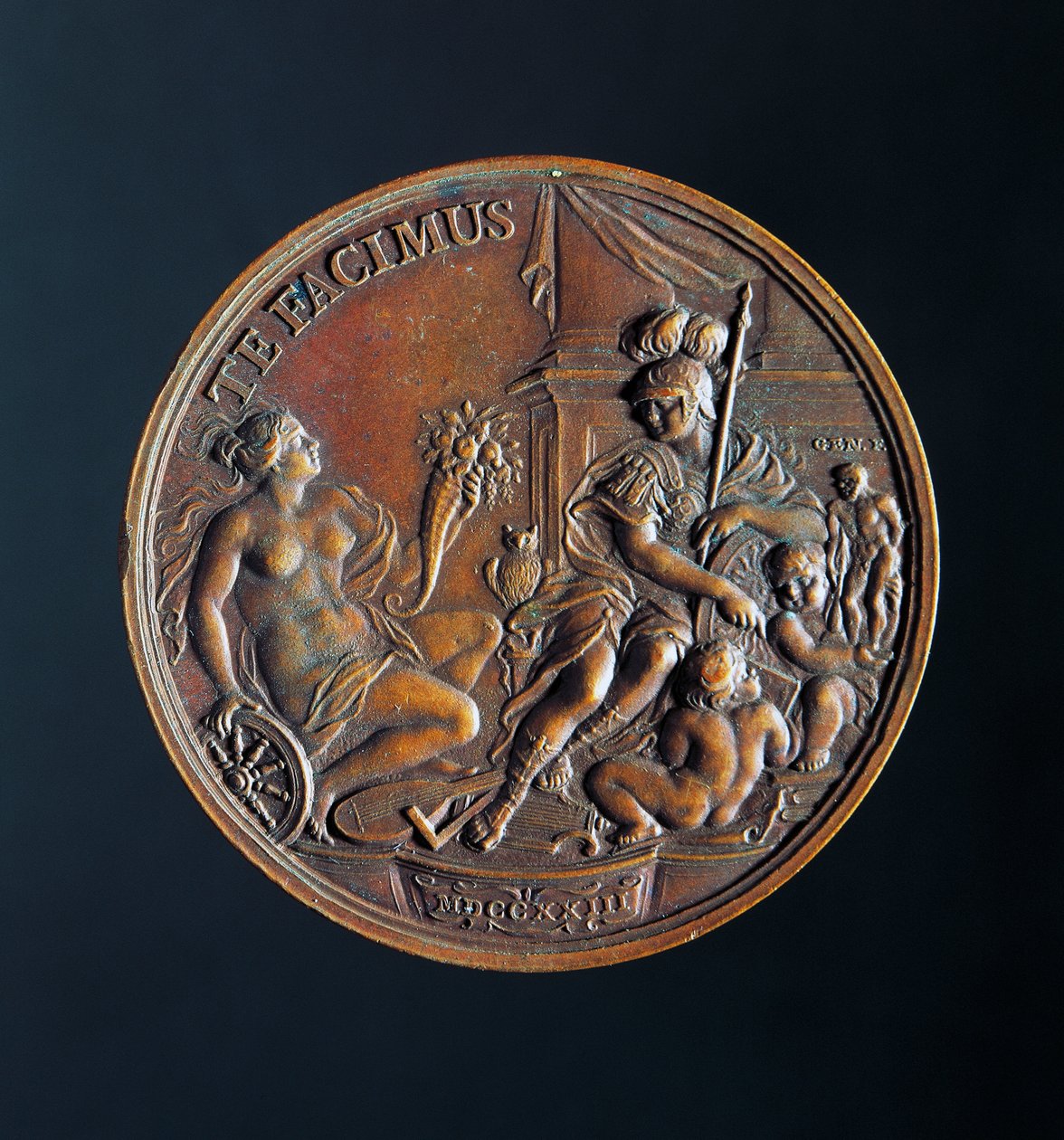 Alvis III dózse érme Sebastiano Mocenigo (1662-1732) alkotó: Benjamin Baud