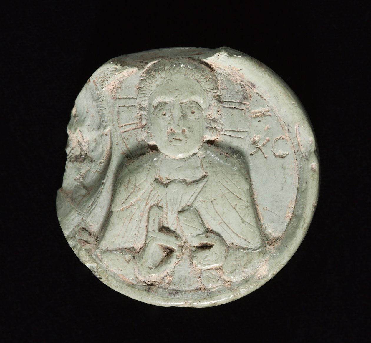 Medál Krisztussal, 1200-1400 körül alkotó: Unbekannt