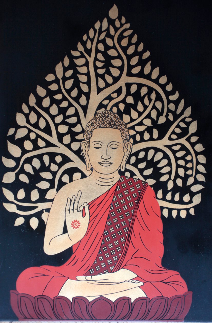 Meditáló Buddha Párizs Franciaország alkotó: Unbekannt