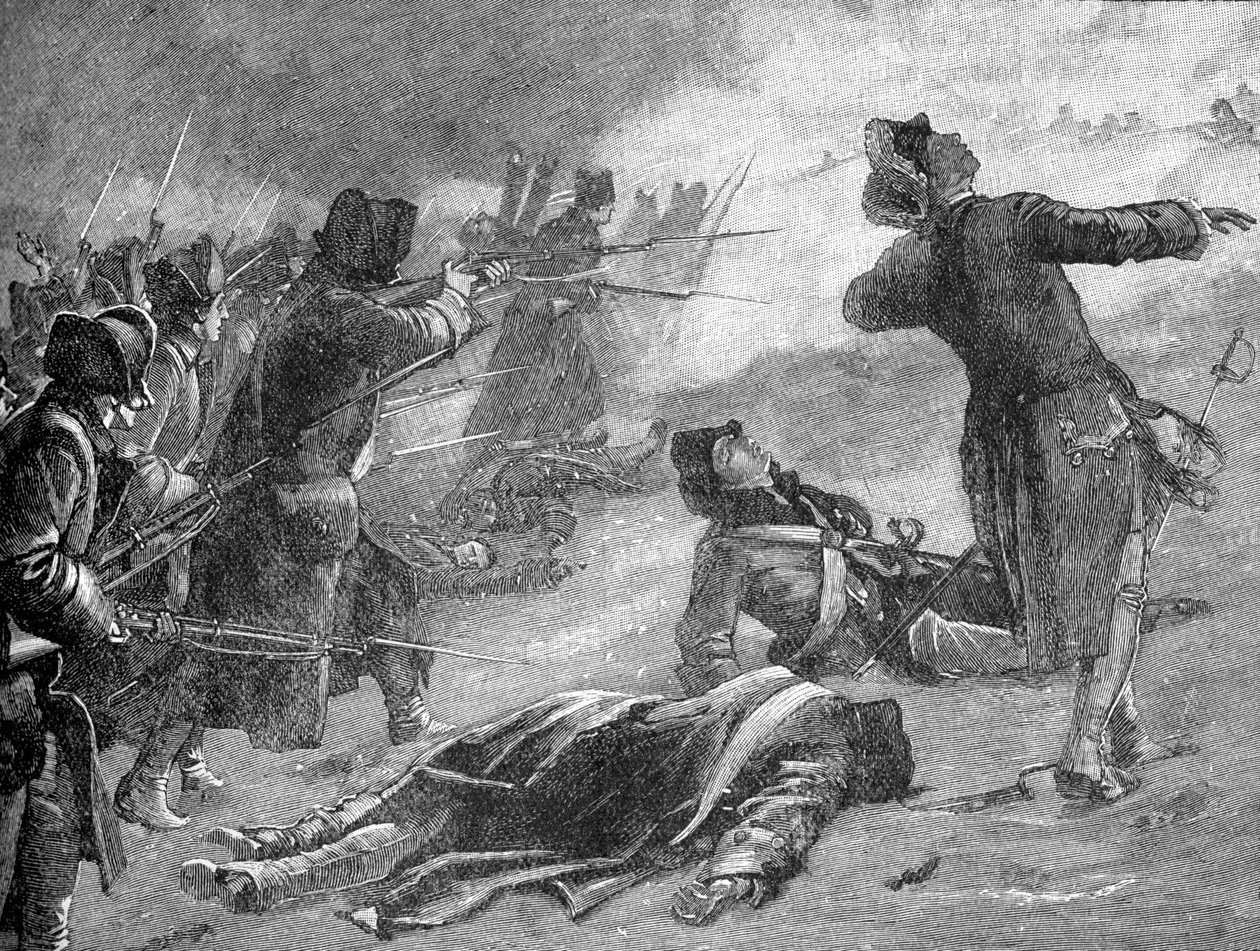 Montgomery támadása a quebeci alsóvárosban alkotó: Unbekannter Künstler