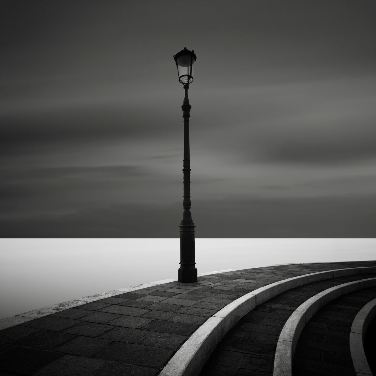 Moonlight, Burano, Olaszország, 2014 (f/w fotó) alkotó: Leopold Blonder