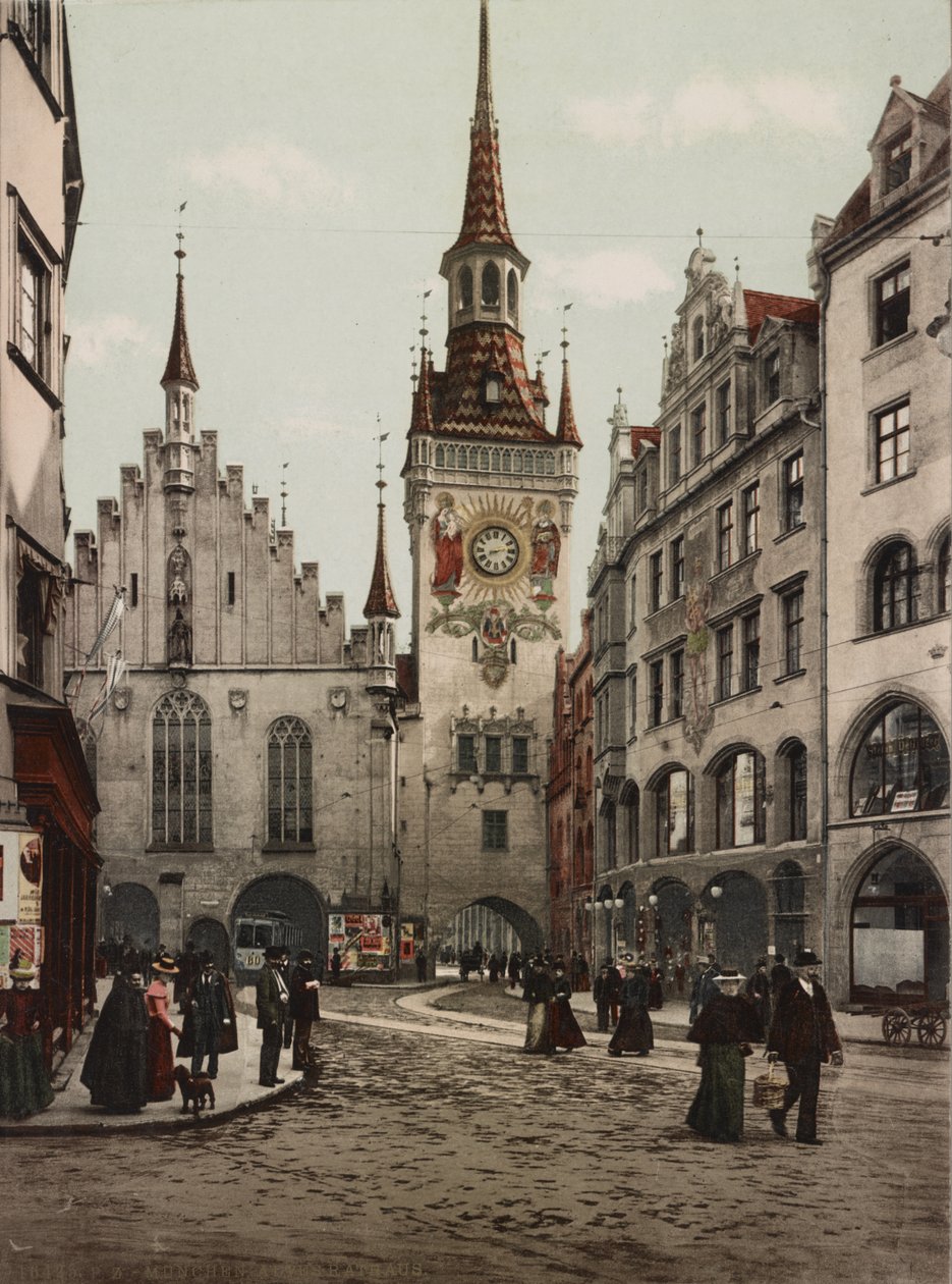 München városháza, 1890-90 alkotó: Unbekannt
