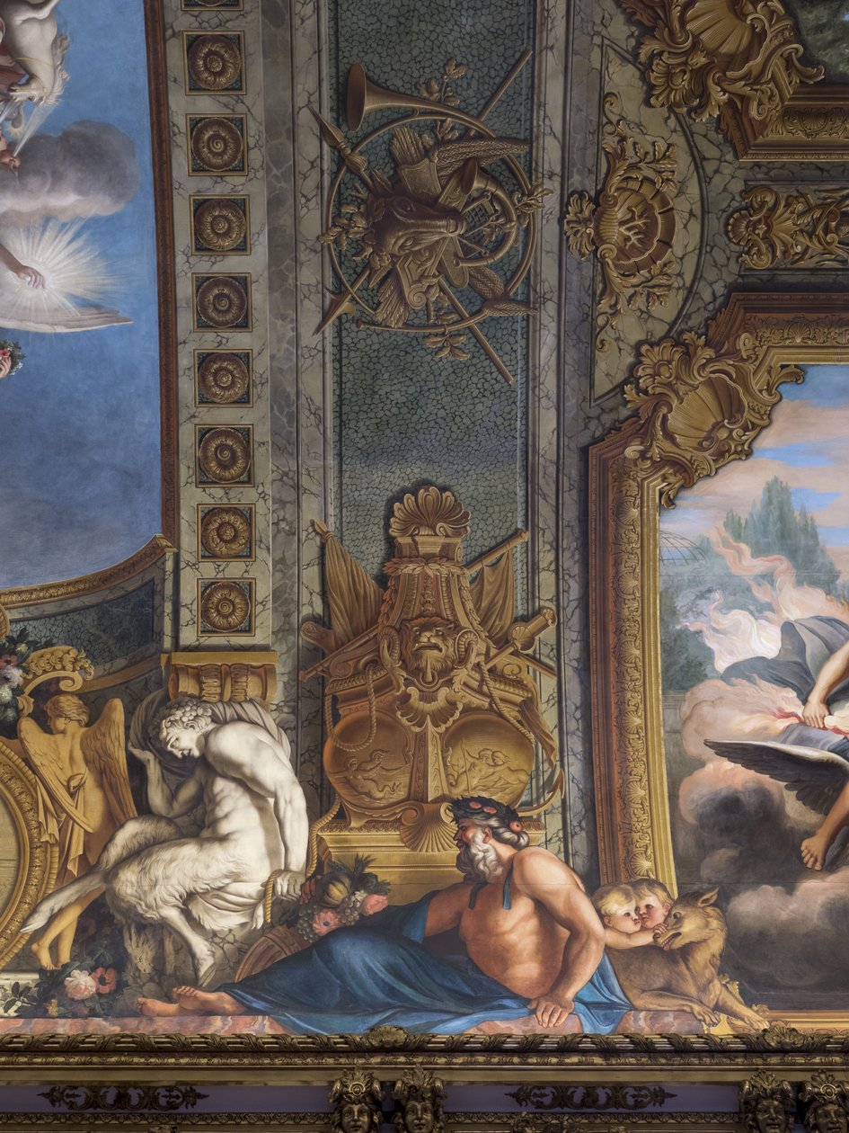 Mitológiai alakok. Francois Perrier (1594-1649) festett dekorációja alkotó: Unbekannt