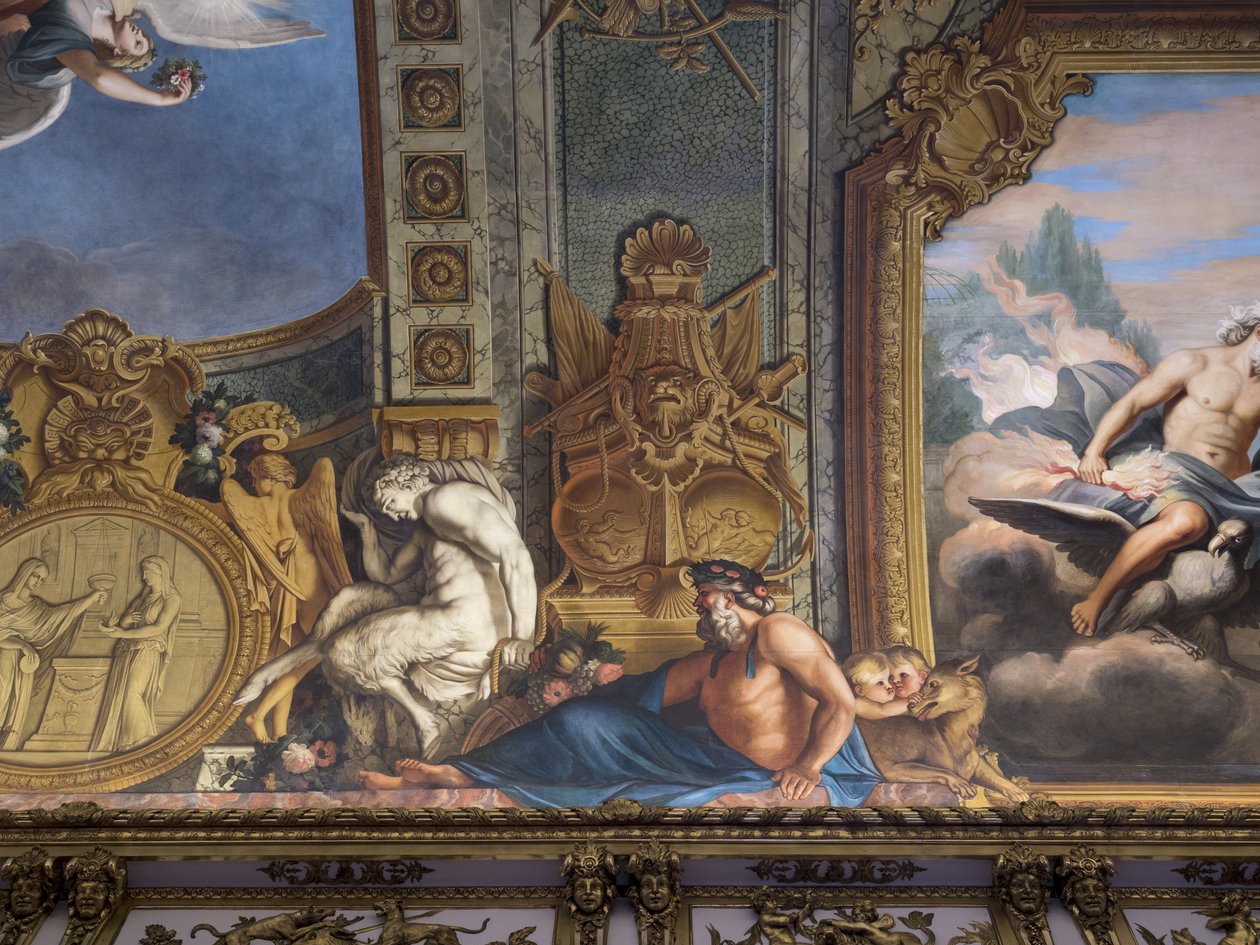 Mitológiai alakok. Francois Perrier (1594-1649) festett dekorációja alkotó: Unbekannt