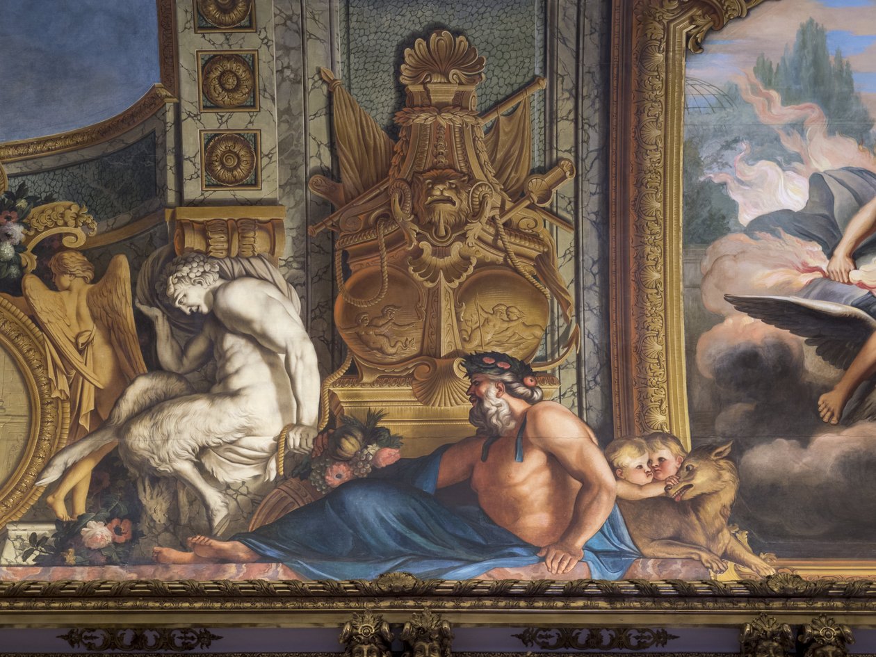 Mitológiai alakok. Francois Perrier (1594-1649) festett dekorációja alkotó: Unbekannt